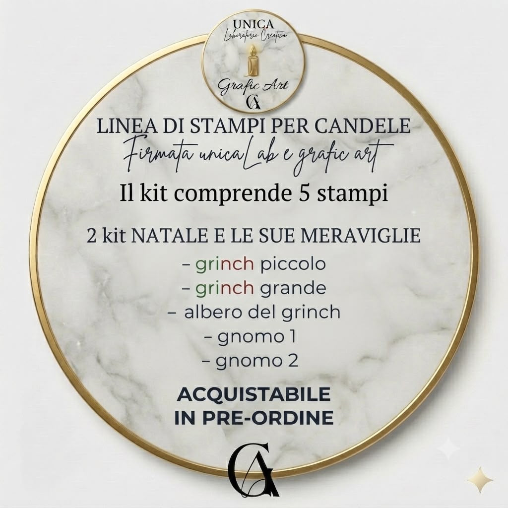 Set stampi natalizio