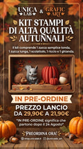 Set stampo autunnale