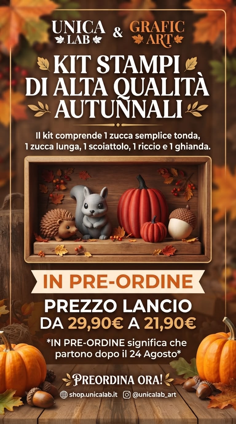 Set stampo autunnale