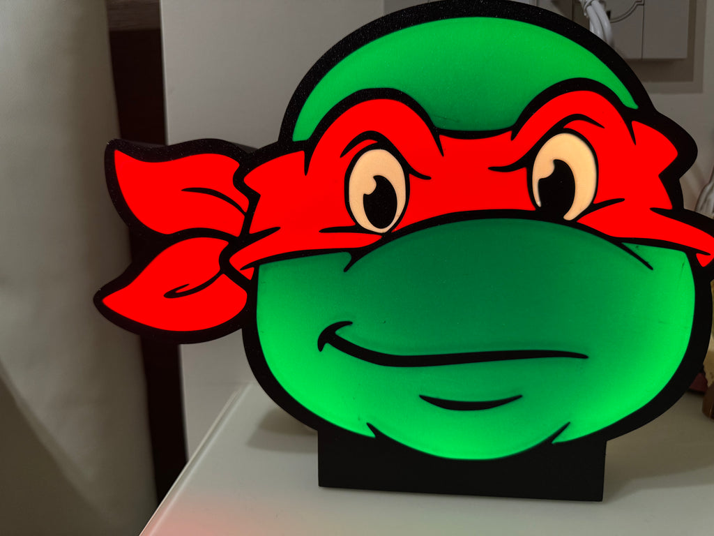 Lampada Tartaruga Ninja 3D